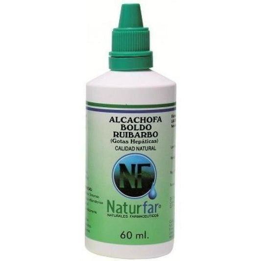 Alcachofa + Boldo + Ruibarbo Gotas x 60 ML-Naturfar-Dopavita Salud y Nutrición