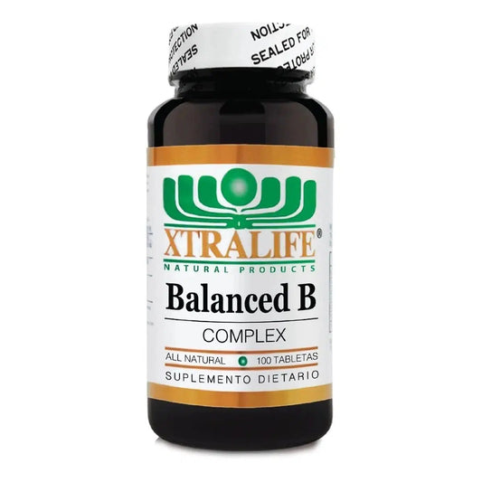 Balanced B Complex X 100 Tabletas-Xtralife-Dopavita Salud y Nutrición