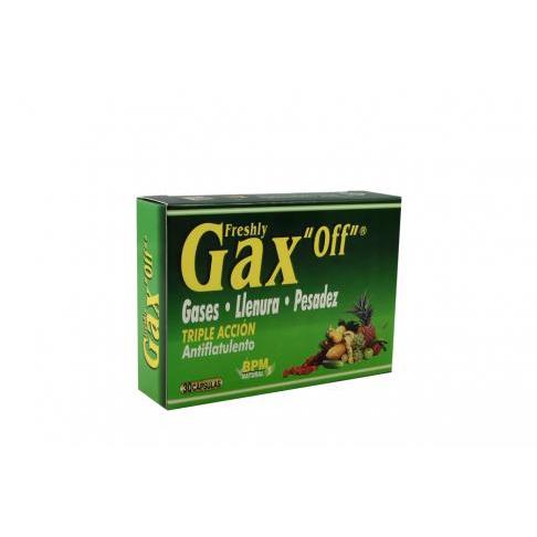 Gax Off Caja x 30 Capsulas-Natural Freshly-Dopavita Salud y Nutrición