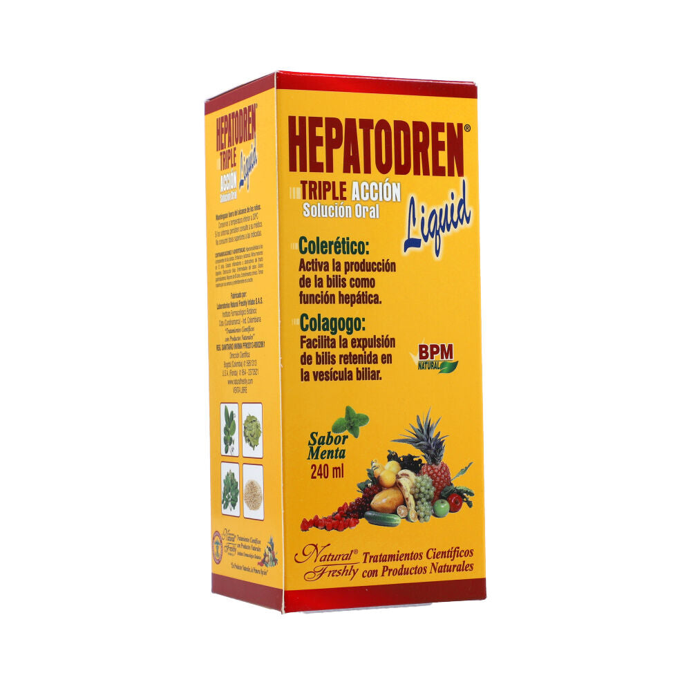 Hepatodren Jarabe x 240 ML-Natural Freshly-Dopavita Salud y Nutrición