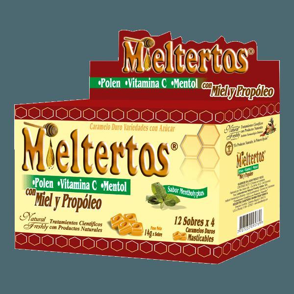 Mieltertos Masticable Caja x 12 Sobres-Natural Freshly-Dopavita Salud y Nutrición