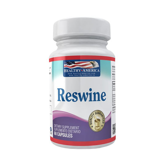 Reswine Resveratrol x 60 Cápsulas-Healthy America-Dopavita Salud y Nutrición