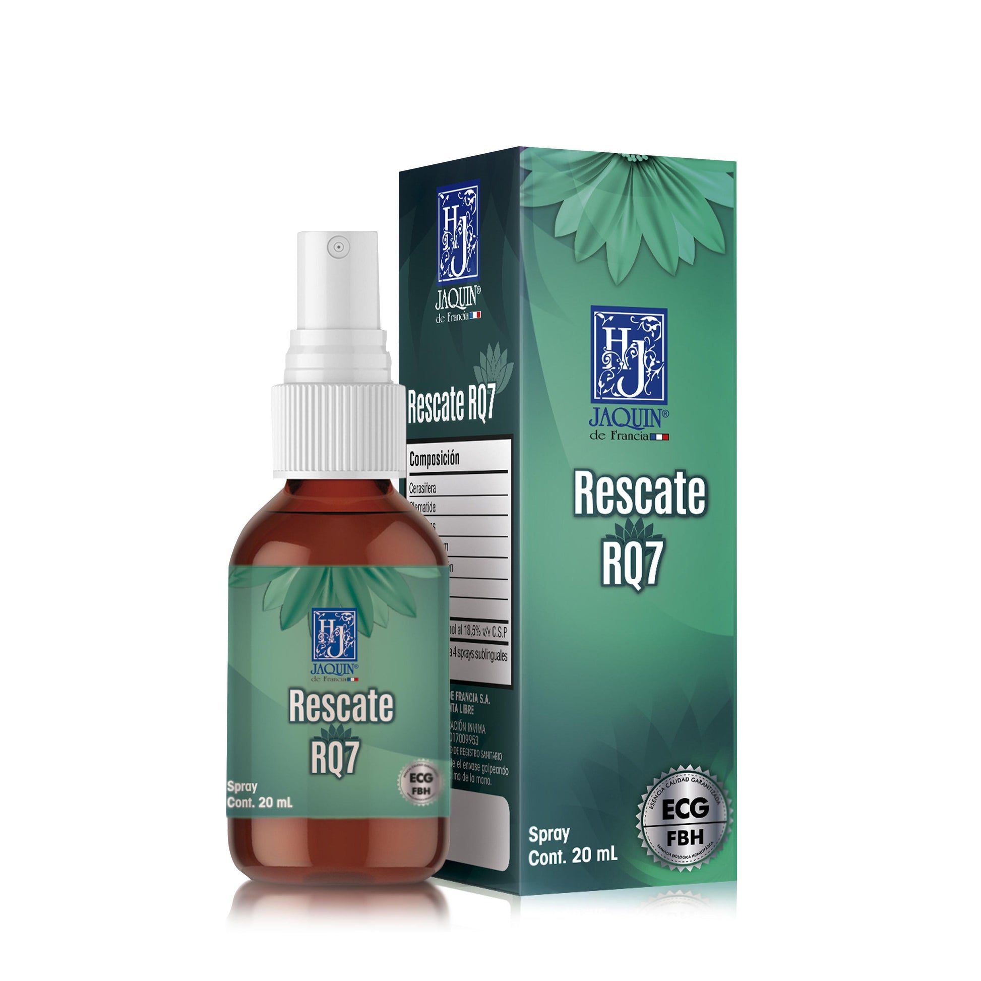 RQ7 Rescate x 20 ML-Jaquin De Francia-Dopavita Salud y Nutrición